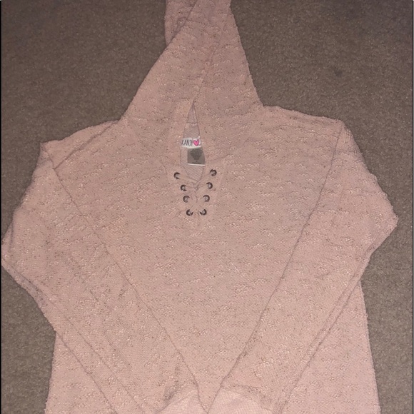 SOLD 🚫Two Cute Kandy ❤️ Kiss Shirts with Hoodies! - Picture 2 of 7